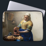 Johannes Vermeer - The Milkmaid Laptop Sleeve<br><div class="desc">The Milkmaid - Johannes Vermeer,  1660</div>