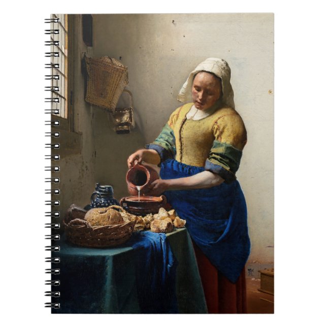 Johannes Vermeer - The Milkmaid Notebook (Front)