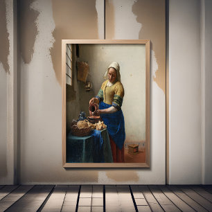 Johannes Vermeer, The Milkmaid Photo Print