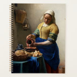 Johannes Vermeer - The Milkmaid Planner<br><div class="desc">The Milkmaid - Johannes Vermeer,  1660</div>