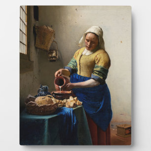 Johannes Vermeer - The Milkmaid Plaque
