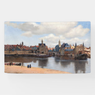 Johannes Vermeer - View of Delft Banner