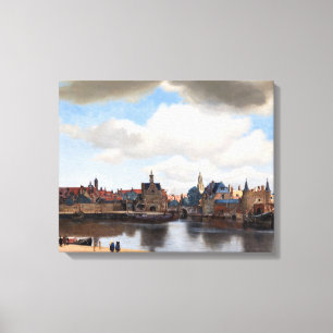Johannes Vermeer - View of Delft Canvas Print