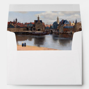 Johannes Vermeer - View of Delft Envelope
