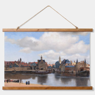 Johannes Vermeer - View of Delft Hanging Tapestry