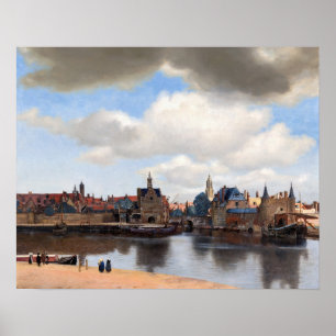 Johannes Vermeer - View of Delft Poster