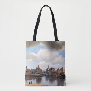 Johannes Vermeer - View of Delft Tote Bag