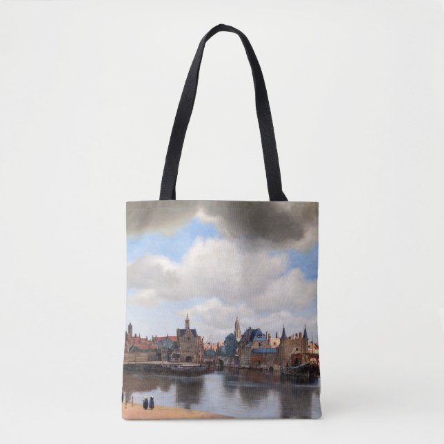 Johannes Vermeer - View of Delft Tote Bag (Front)