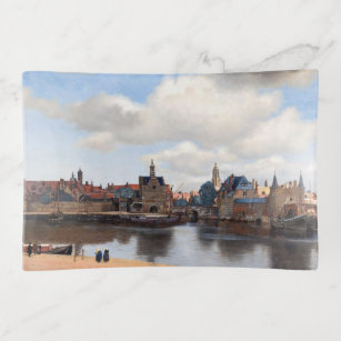 Johannes Vermeer - View of Delft Trinket Trays