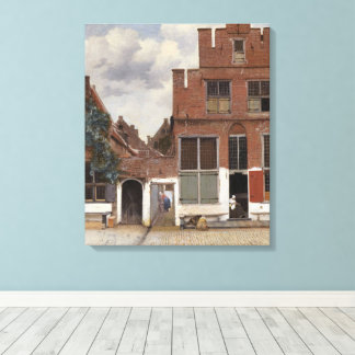 Johannes Vermeer, View Of Houses In Delft Canvas Print