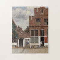 Johannes Vermeer, View Of Houses In Delft