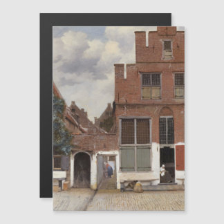 Johannes Vermeer, View Of Houses In Delft Magnetic Invitation