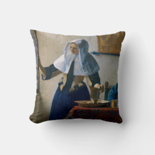 Johannes Vermeer - Woman with a Water Pitcher Cushion