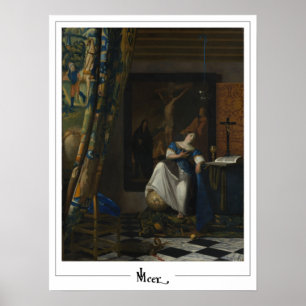 Johannes Vermeer Zedign Art Poster #33