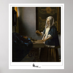 Johannes Vermeer Zedign Art Poster #37