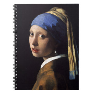 Johannes Vermeer's Girl with a Pearl Earring Notebook