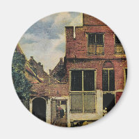 Johannes Vermeer's Street in Delft (circa 1660)