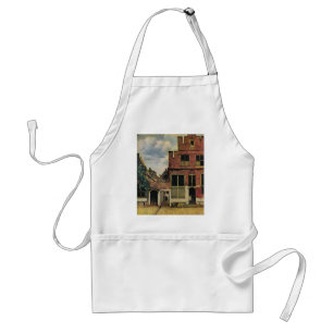 Johannes Vermeer's Street in Delft (circa 1660) Standard Apron
