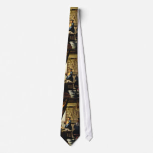 Johannes Vermeer's The Art of Painting circa 1668 Tie