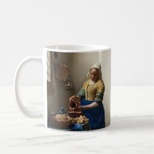 Johannes Vermeer's The Milkmaid Coffee Mug