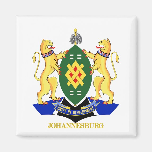 Johannesburg COA Magnet (Front)