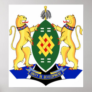 Johannesburg Coat of Arms Poster