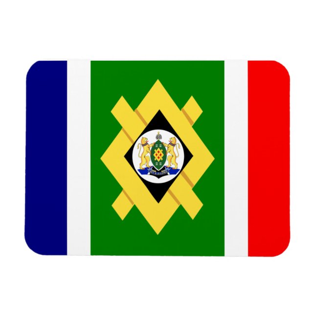 Johannesburg Flag Magnet (Horizontal)