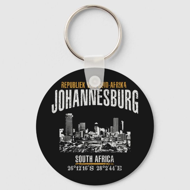 Johannesburg Key Ring (Front)