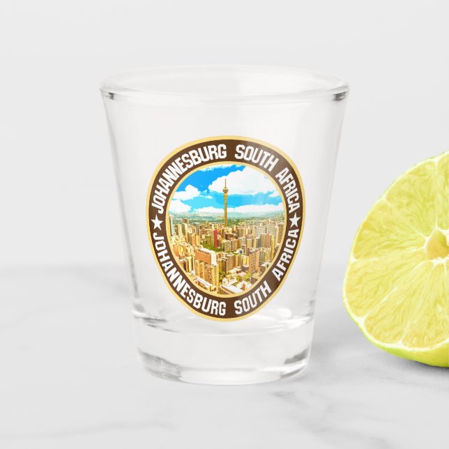 Johannesburg                                       shot glass (Front)