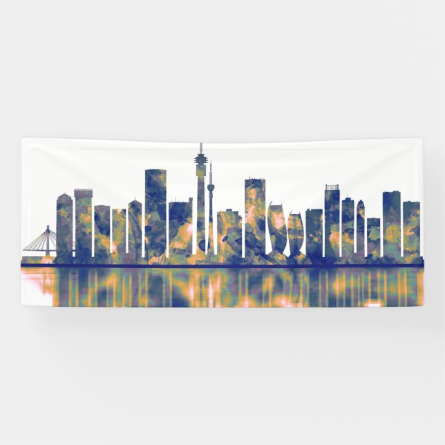 Johannesburg Skyline Banner (Horizontal)