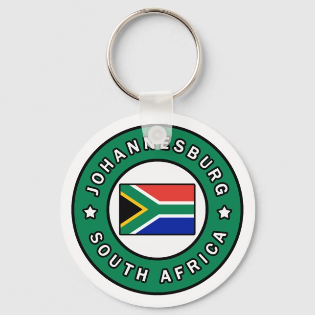 Johannesburg South Africa Key Ring (Front)
