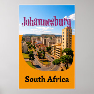 Johannesburg, South Africa Poster