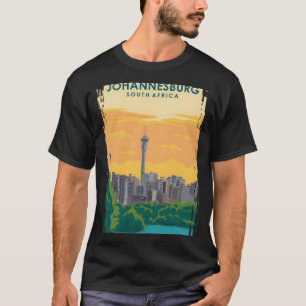 Johannesburg South Africa Travel Poster T-Shirt