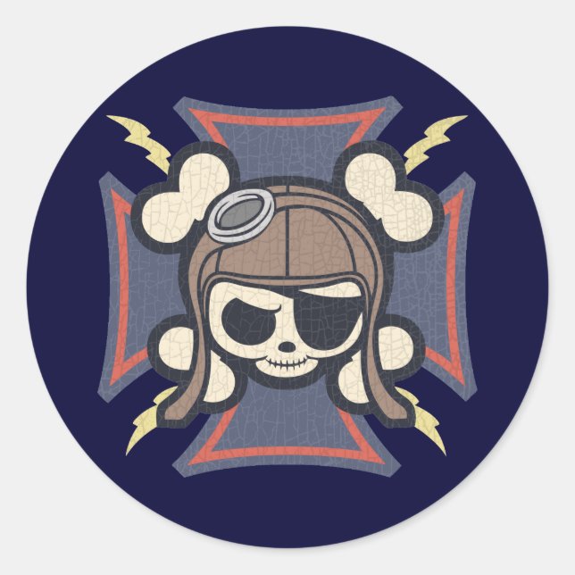 Johhny Maltese Classic Round Sticker (Front)