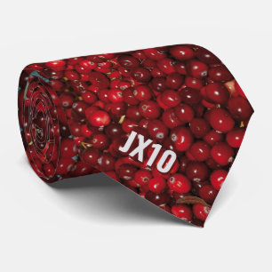 John 10:10 JX10   Cranberries   Monogram Tie