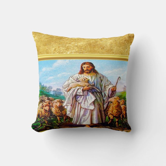 John 10:7-21 I Am the Good Shepherd Cushion (Front)