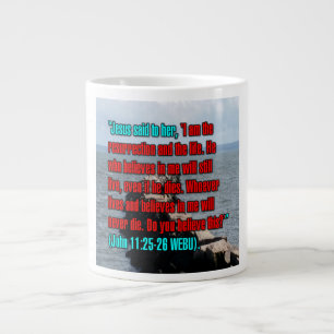John 11:25–26 WEBU Mug