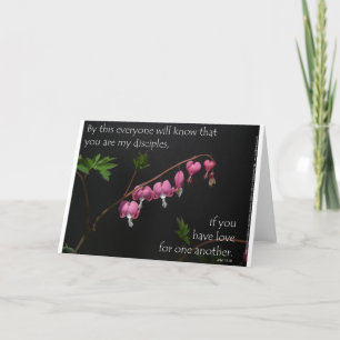 John 13:35 - Love for one another Card