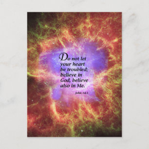 John 14:1 postcard