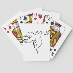John 14:27 Bible verse Religion Christianity Dove Playing Cards