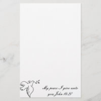 John 14:27 Bible verse Religion Christianity Dove