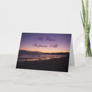 John 14:27 Encouragement Card