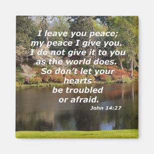 John 14:27 magnet