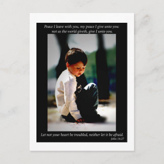 John 14:27 postcard