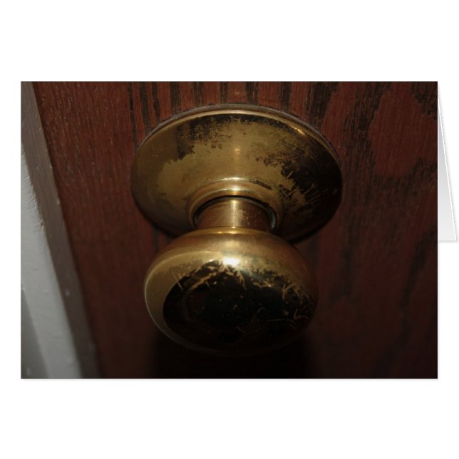 John 14:2-3 Doorknob Card (Front Horizontal)