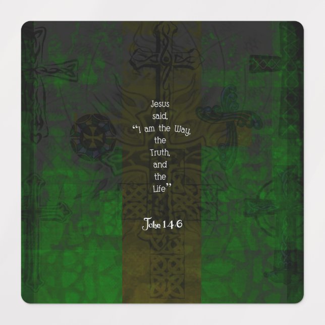 John 14:6 Bible Verse Inspirational Path Quote (Design 1)