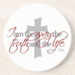 John 14:6 coaster