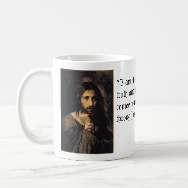 John 14:6 coffee mug (Left)