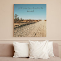 John 14:6 KJV Wall Art  – Scripture Poster