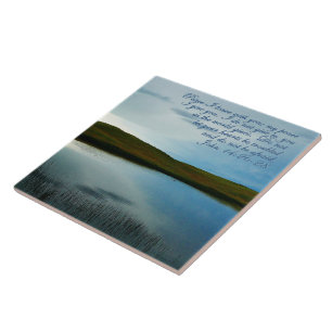 John 14 Peace Scripture Inspirational Tile